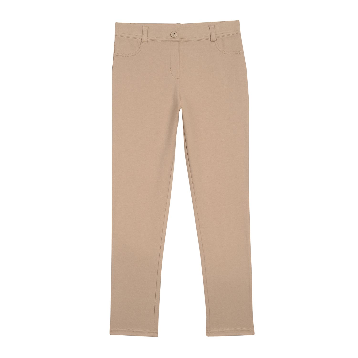 khaki uniform jeggings