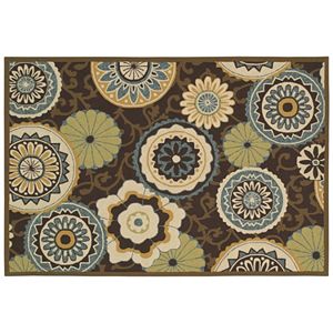 Couristan Covington Stella Medallion Indoor Outdoor Rug