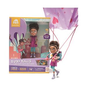 GoldieBlox Ruby Rails Skydive Action Figure