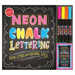 Klutz Neon Chalk Lettering Kit