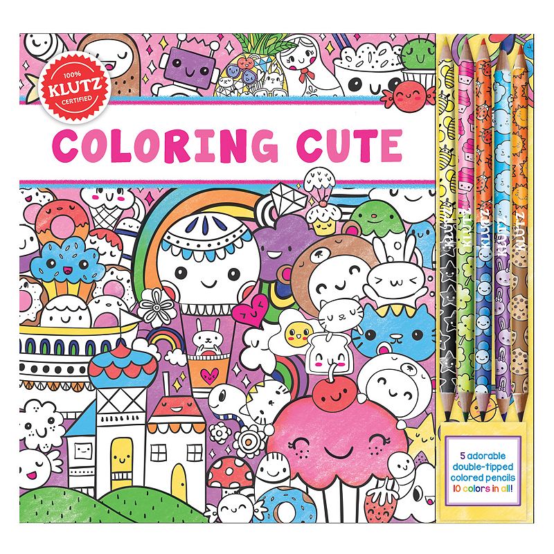 38119949 Klutz Coloring Cute Kit, Multicolor sku 38119949
