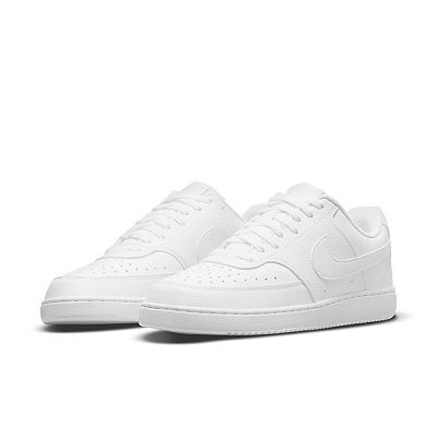 Nike Shoes Mens Size 8 White Low Top Leather Padded Casual Sneakers CD5463-100 Nike Men main image 4