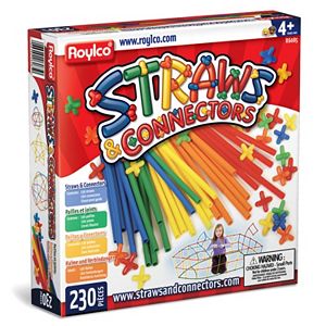 Roylco 230-pc. Straws & Connectors Set