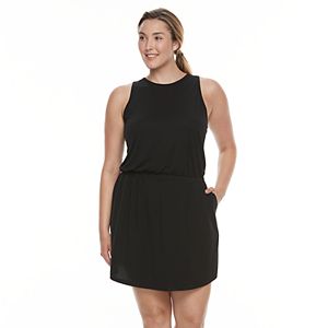 Plus Size Tek Gear® Jersey Drop-Waist Dress!