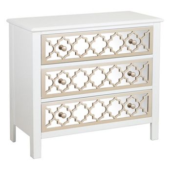 Pulaski Moroccan Mirrored 3 Drawer Dresser