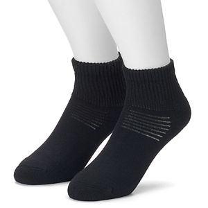 Adult fresh feet 2-pack Diabetic Quarter Socks