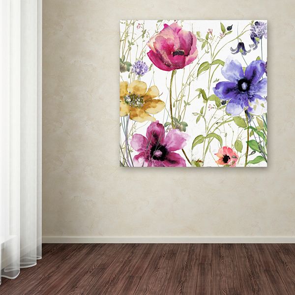 Trademark Fine Art Summer Diary I Canvas Wall Art