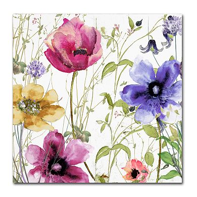 Trademark Fine Art Summer Diary I Canvas Wall Art