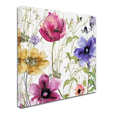 Trademark Fine Art Summer Diary I Canvas Wall Art