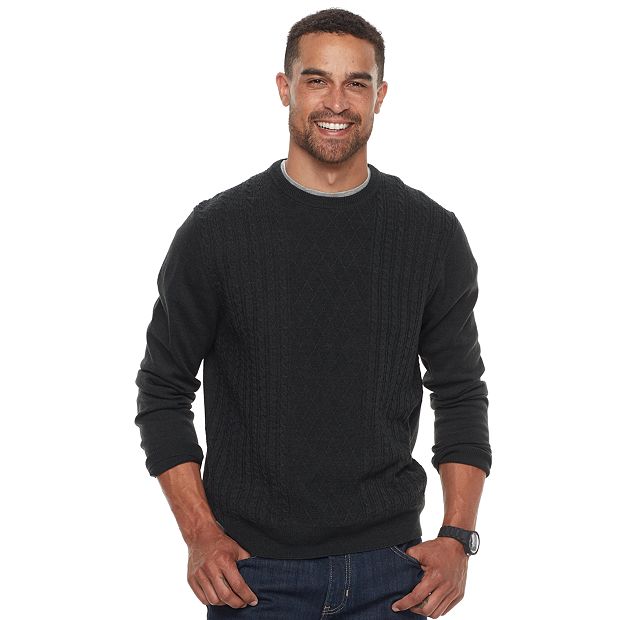 Men s Dockers Comfort Touch Classic Fit Crewneck Sweater