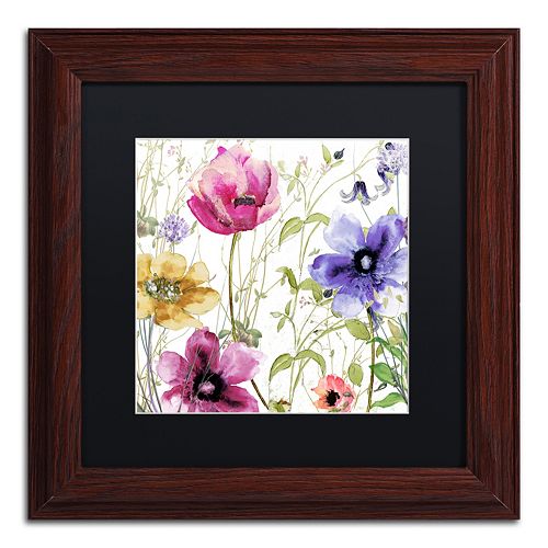 Trademark Fine Art Summer Diary I Traditional Framed Wall Art