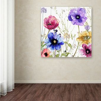 Trademark Fine Art Summer Diary II Canvas Wall Art