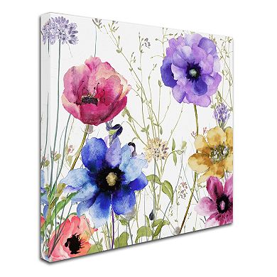 Trademark Fine Art Summer Diary II Canvas Wall Art