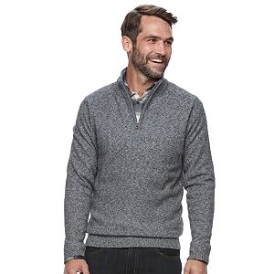 Men's Croft & Barrow® True Comfort Classic-Fit Quarter-Zip Sweater
