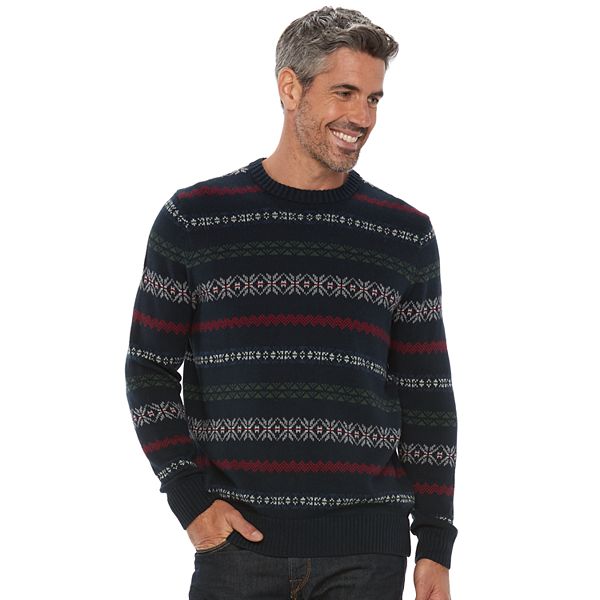 Men's Croft & Barrow® Classic-Fit Crewneck Sweater