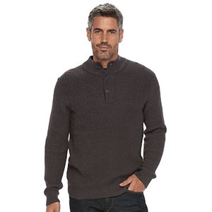 Men's Croft & Barrow® Classic-Fit Outdoor Waffle-Weave Sweater