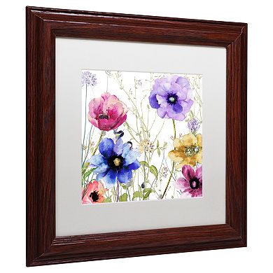 Trademark Fine Art Summer Diary II Traditional Framed Wall Art