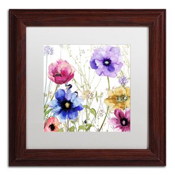Trademark Fine Art Summer Diary II Traditional Framed Wall Art