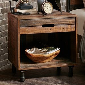 INK+IVY Renu Wood Nightstand