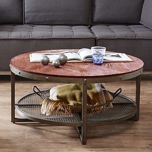 INK+IVY Sheridan Industrial Coffee Table