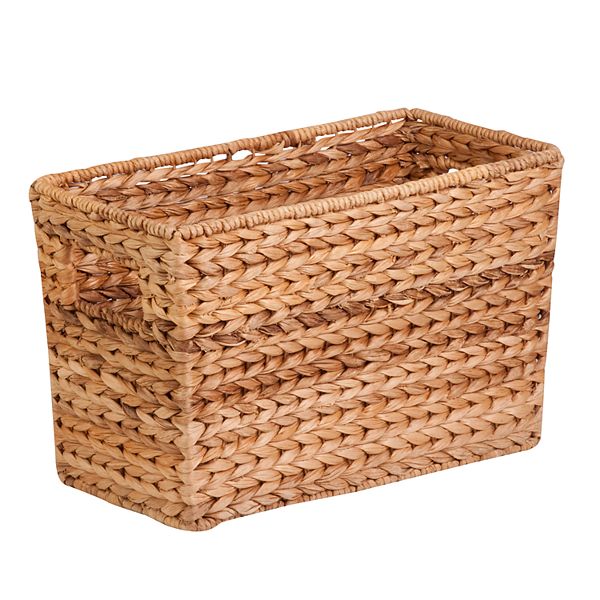 HoneyCanDo Woven Magazine Basket