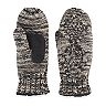 Women's isotoner Marled Cable Knit Mittens