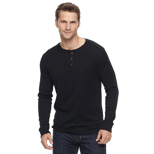Men's Apt. 9® Modern-Fit Slubbed Henley