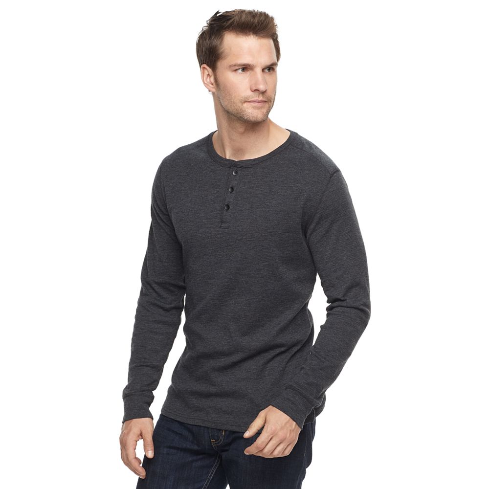Men's Apt. 9® Modern-Fit Slubbed Henley