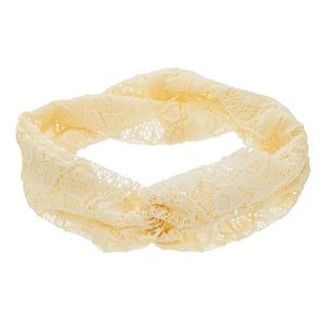 Mudd® White Floral Lace Head Wrap