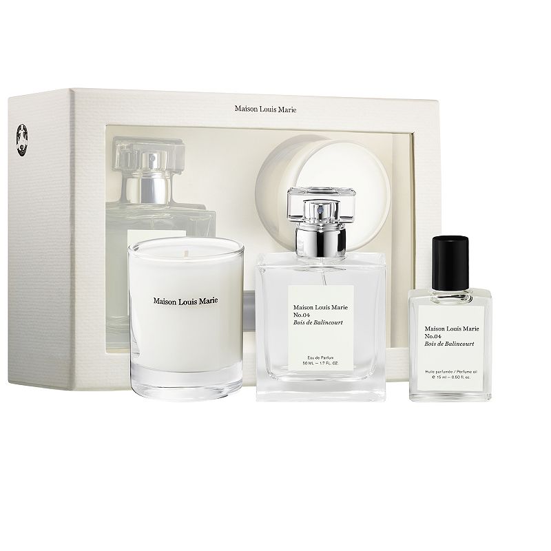 Maison Louis Marie No. 04 Bois de Balincourt Luxury Perfume Gift Set, No4