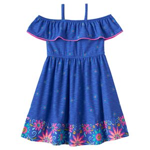 Disney's Elena of Avalor Toddler Girl Off-The-Shoulder Ruffle Dress by Jumping Beans庐
