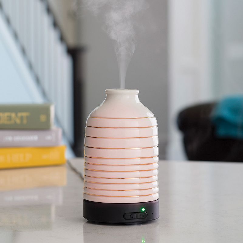 Airome by Candle Warmers Etc. Serenity Ultra Sonic Essential Oil Diffuser, 