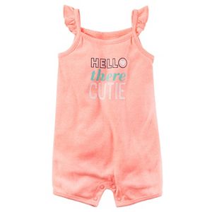 Baby Girl Carter's Graphic Romper