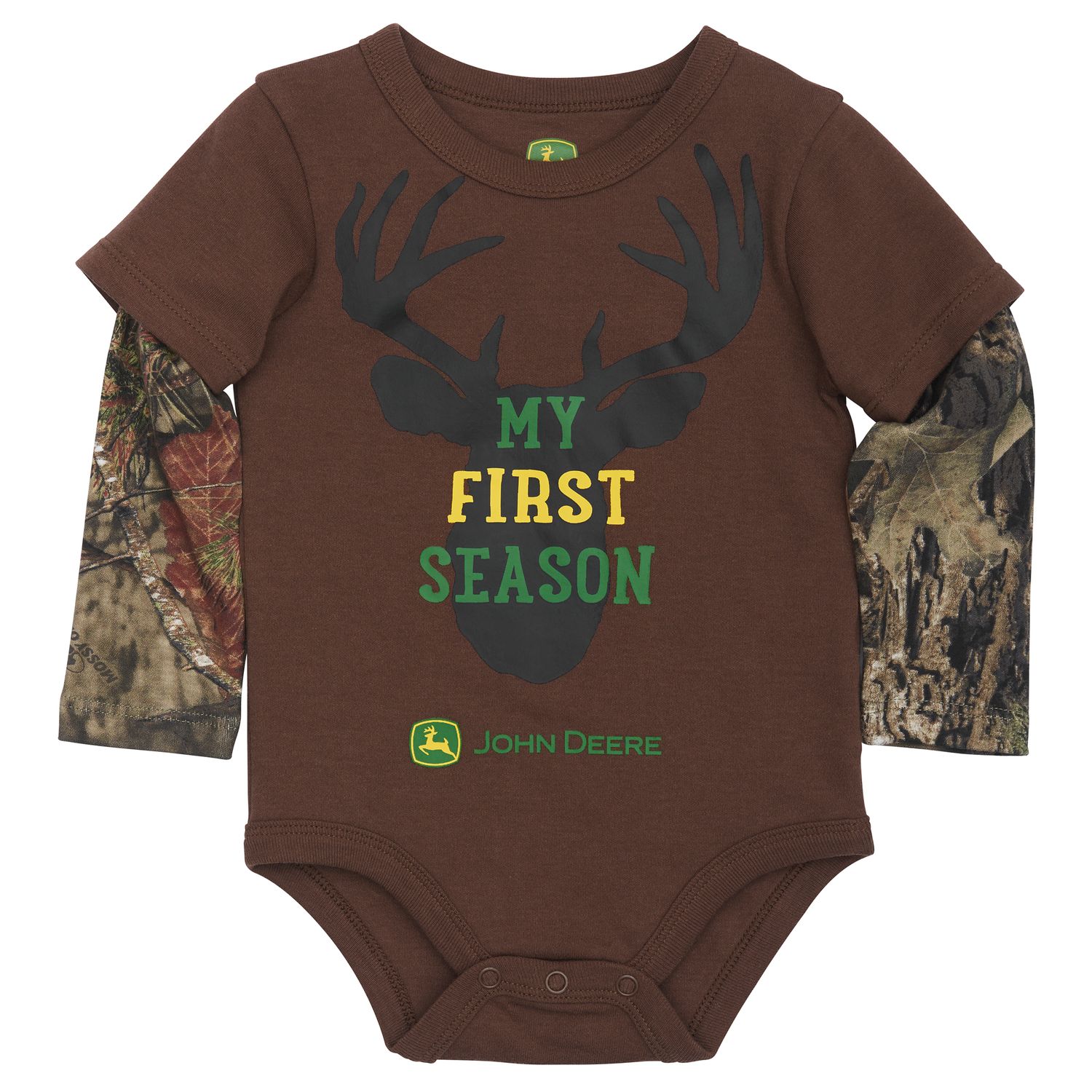 john deere baby romper