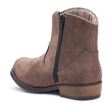 SO® Nicki Girls' Western Ankle Boots