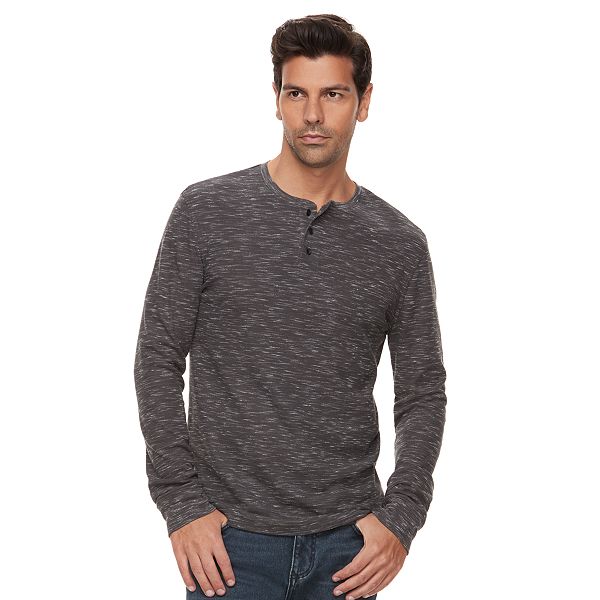 Men's Marc Anthony SlimFit WaffleWeave Knit Henley