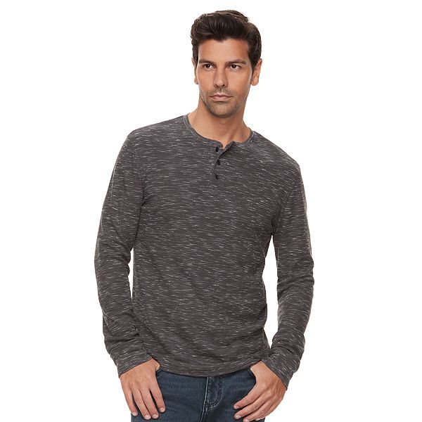 Men's Marc Anthony Slim-Fit Waffle-Weave Knit Henley