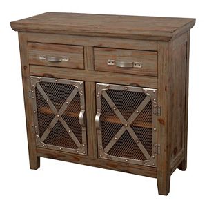 Decor Therapy Chicken Wire Storage Cabinet