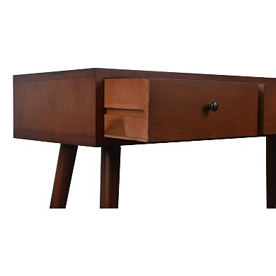 Decor Therapy Mid-Century Modern Console Table