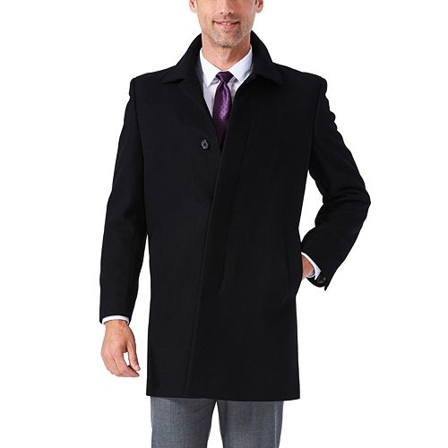 Men's Ike Behar ClassicFit WoolBlend Top Coat