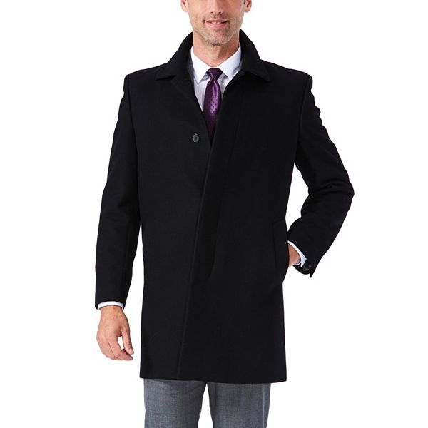 Men's Ike by Ike Behar Classic-Fit Wool-Blend Top Coat