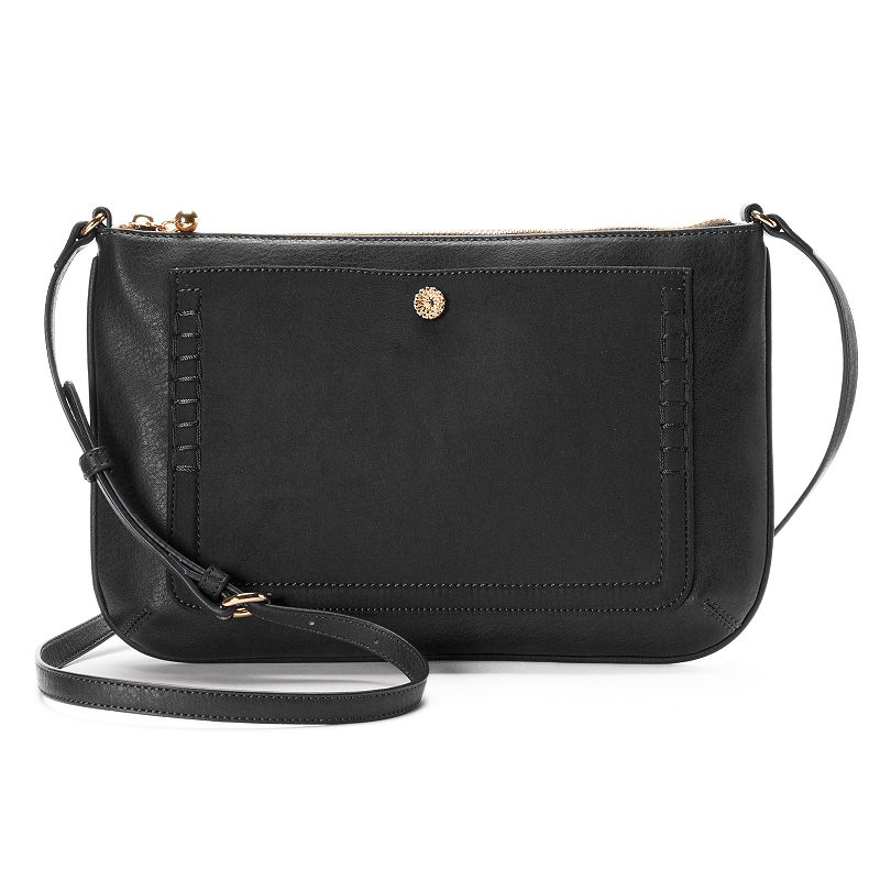 LC Lauren Conrad Bonne Crossbody Bag, Black