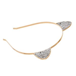 Mudd® Glittery Cat Ears Headband