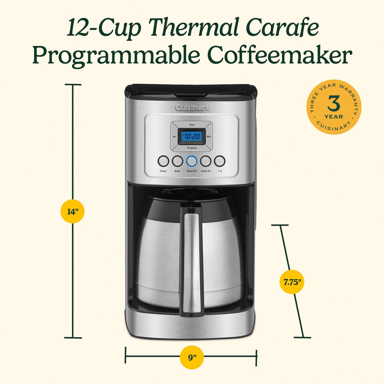 初音ミクさん専用 美品 Cuisinart 12カップ コーヒーメーカー 2941840_ALT5