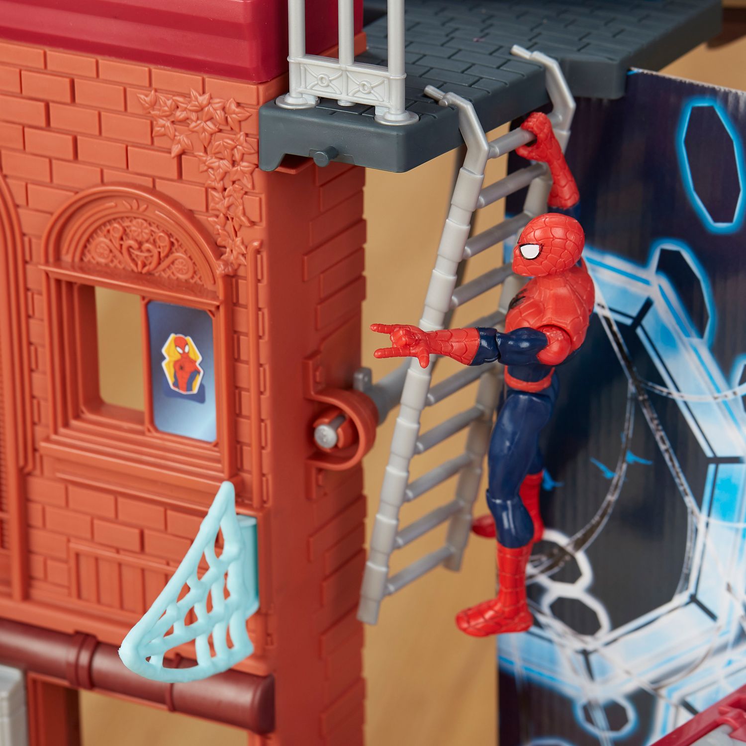 spider man mega city playset kohls