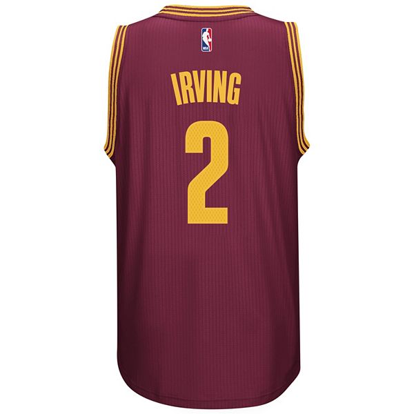 Mens Cleveland Cavaliers Kyrie Irving adidas White Replica Home Jersey