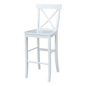 International Concepts X-Back Bar Stool