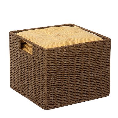 Honey-Can-Do Parchment Cord Storage Crate