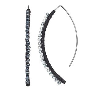 Simply Vera Vera Wang Nickel Free Seed Bead Threader Earrings