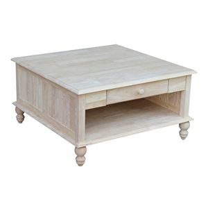 International Concepts Cottage Square Coffee Table